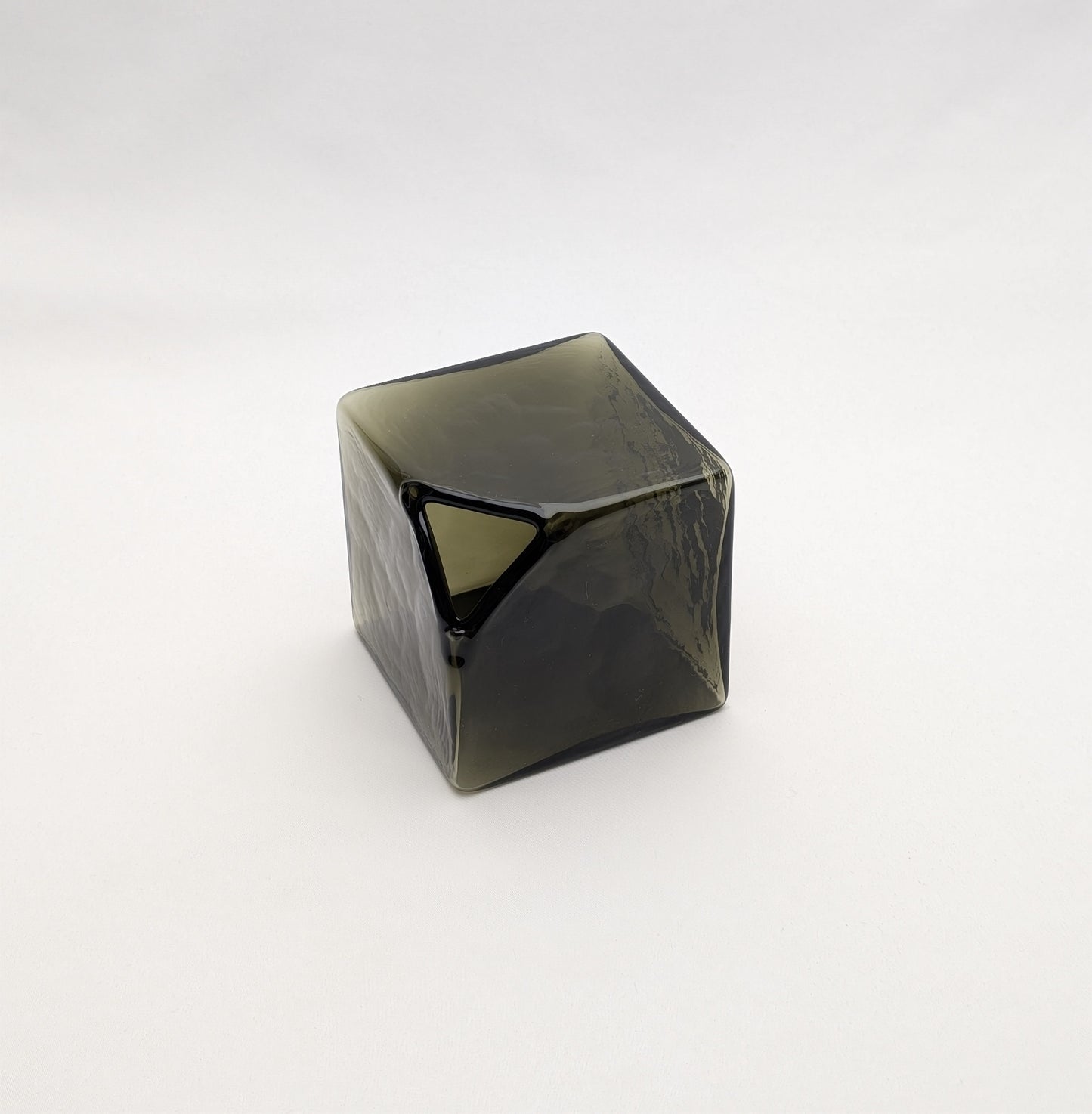 Verre sugahara couleur vert foncé