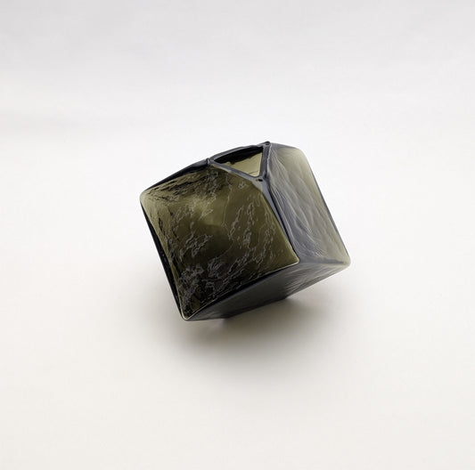 Verre sugahara couleur vert foncé